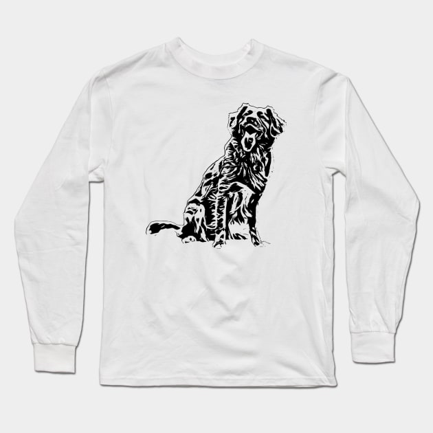 Labrador Long Sleeve T-Shirt by Nimmersatt